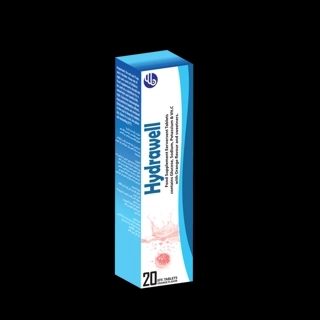 Hydrawell 20 Eff. Tablets.