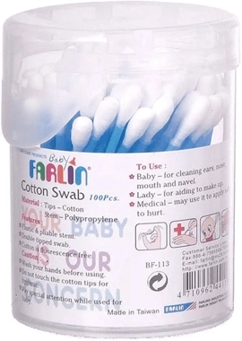 Farlin Cotton Buds 100 Pcs