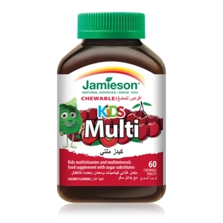 Jamieson Kids Cherry Multi Chewable Tablets 60 Count