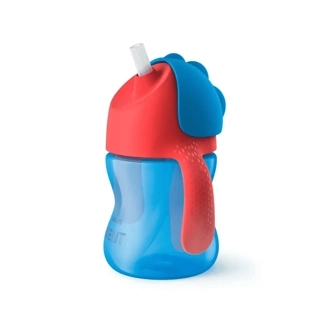 Philips Avent Purple Straw Cup