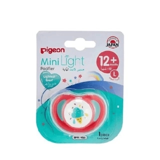Pigeon Mini Light Red Pacifier Large