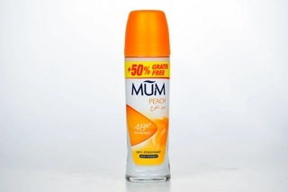 MUM Peach Deodorant Roll-On 75ml