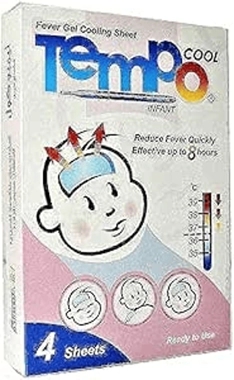 Tmpocool Fever Gel Cooling Sheets1piece