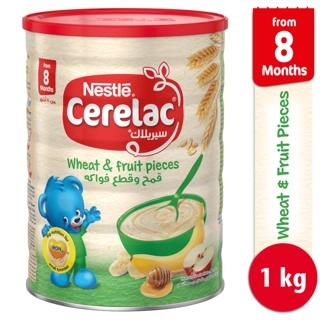 Nestle Cerelac Wheat & Fruitpieces 1Kg