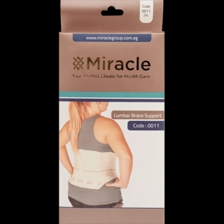 Miracle Lumbar Brace Support 0011 Size 2XL 0050