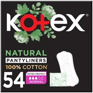 Kotex Natural Panty Liners 54 Pieces