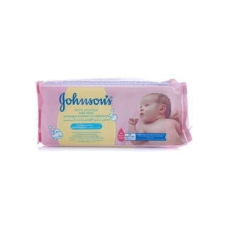 Johnson\'s Extra Sensitive Baby Wipes Fragrance-Free 56 Pieces