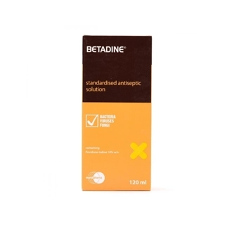 Betadine Antiseptic Solution 120ml