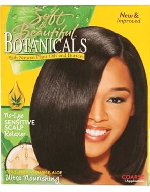 S&B Botanicals Relaxer Kit Coarse