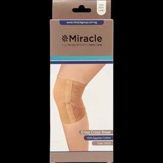Miracle Criss Cross Knee 0023 Size Large 0562