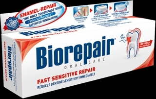 Biorepair Fast Sensitive Repair Toothpaste 75ml