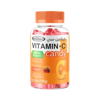 Mothernest Raspberry-Blackcurrant Vitamin-C Candy 35x5g