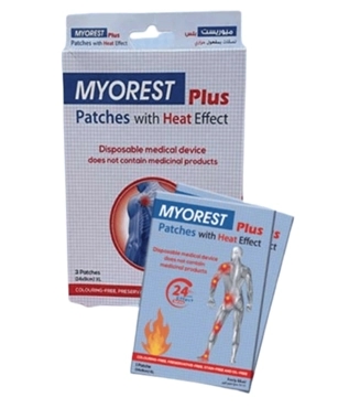 Myorest Plus Heat Effect Patches XL 3 Pieces