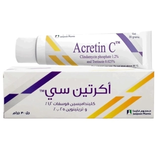 Acretin Clindamycin & Tretinoin Gel 30g