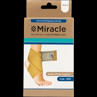 Miracle Ankle Wrap Support 0035 Size Medium 0982