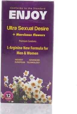 Enjoy Condom Ultimate Sexual Desire+Narciss 12Pieces