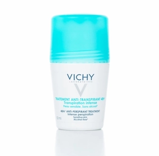 Vichy Alcohol-Free Anti-Transpirant Roll-On 50ml