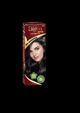 Bigen Speedy No Ammonia Hair Color 20 Brown Black