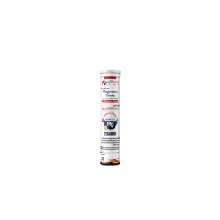 Nafees Pharma Magnesium Citrate Effervescent Tablets 20 Count