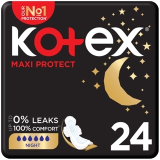 Kotex Maxi Thick Night Pads 24 Pieces