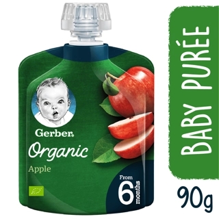 Gerber Organic Apple +6 Months 90g