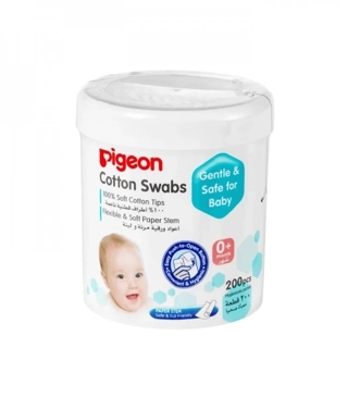 Pigeon Cotton Swabs for Babies 200 pcs