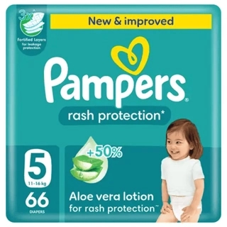 Pampers Size 5 Extra Large Diapers 66 Pieces
