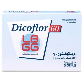Dicoflor Probiotic Dietary Supplement 30 Capsules