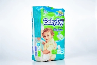 Baby Joy Junior Compressed Diamond Pad Diapers 9Pieces
