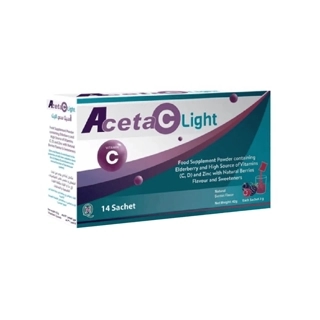 Aceta C Light Berries Food Supplement 14 Sachets