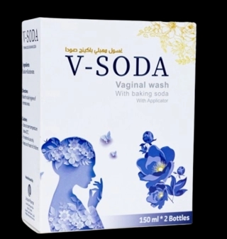 V-SODA Vaginal Wash with Applicator 2x150ml