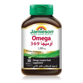 Jamieson Omega 3,6,9 . 30 Soft gels Cap