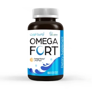 Omega Fort Orange Fish Oil Capsules 60 Count