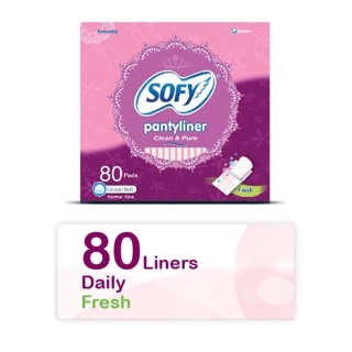 Sofy Clean & Pure Daily Panty Liner 80 Pieces