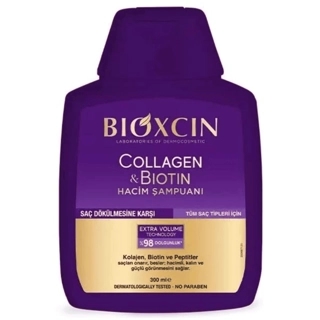 Bioxcin Collagen & Biotin Volumizing Shampoo 300ml