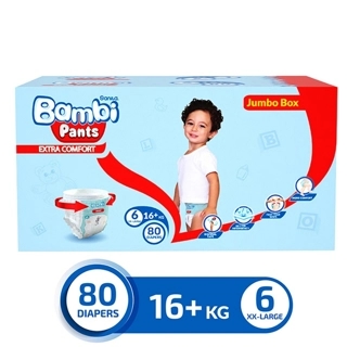Bambi Sanita Easy Move Pants XX-Large 80 Pieces