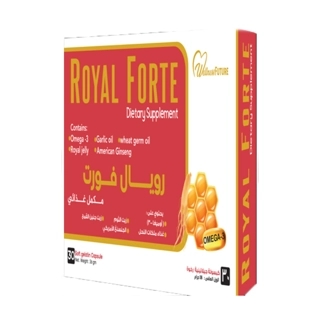 Royal Forte Omega-3 Dietary Supplement 63g