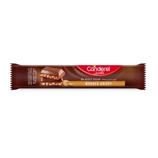 Canderel Wonder Crispy Milk Chocolate Bar 27g