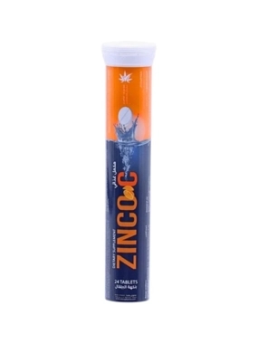 Vit-C + Zinc Dietary Supplement Tablets 24 Count