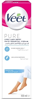Veet Pure Sensitive Skin Hair Removal Cream 100ml