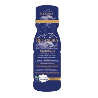 Relaxora Blueberry Melatonin Sleep Aid Syrup 75ml