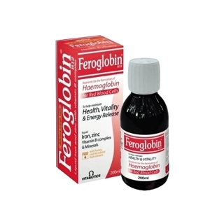 Vitabiotics Feroglobin Liquid Iron Syrup 200ml