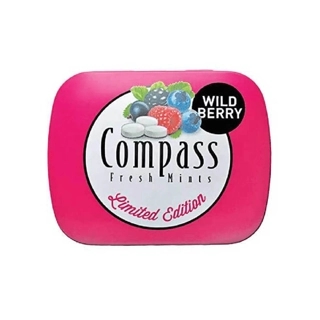 Compass Fresh Mint Wildberry Sugar-Free 14g