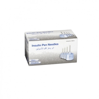 Caremed Insulin Pen Needles 32G x 4mm 100 Pieces