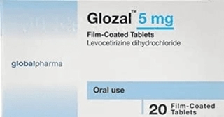 Glozal 5Mg 20 Coated Tablets