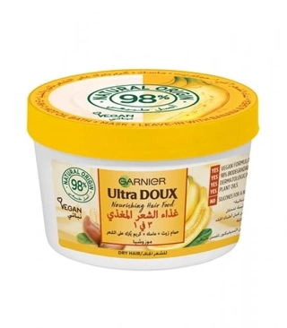 Garnier Ultra DOUX Banana & Shea Hair Food 390Ml