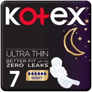 Kotex Ultra Thin Overnight Sanitary Pads 7Pieces