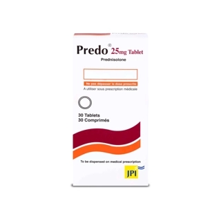 Predo 25Mg 30 tablets