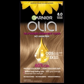 Garnier Olia Ammonia-Free Permanent Hair Color 8.0