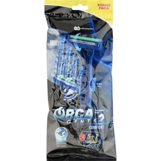 Orca Gents 2 Comfort Razors Polybag-5+1 Pcs